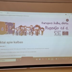 EUROPOS KALBŲ DIENA