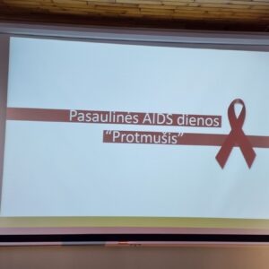 AIDS DIENOS MINĖJIMAS