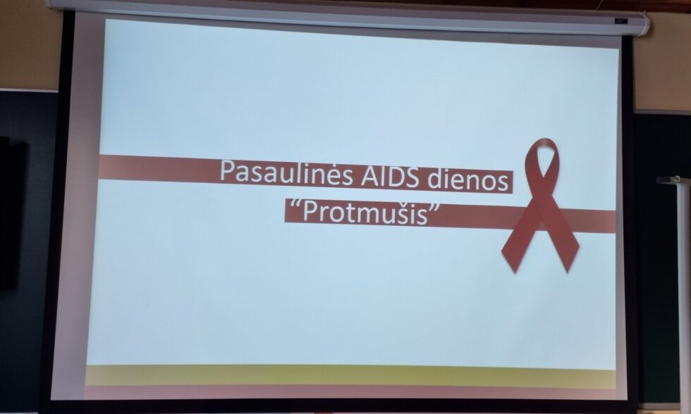 AIDS DIENOS MINĖJIMAS