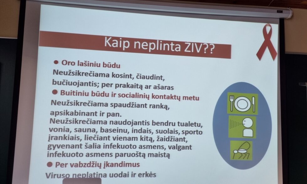 AIDS DIENOS MINĖJIMAS