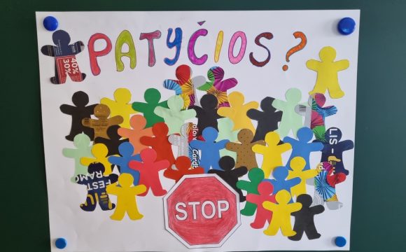 AKCIJA  „VEIKSMO SAVAITĖ BE PATYČIŲ“  CENTRE