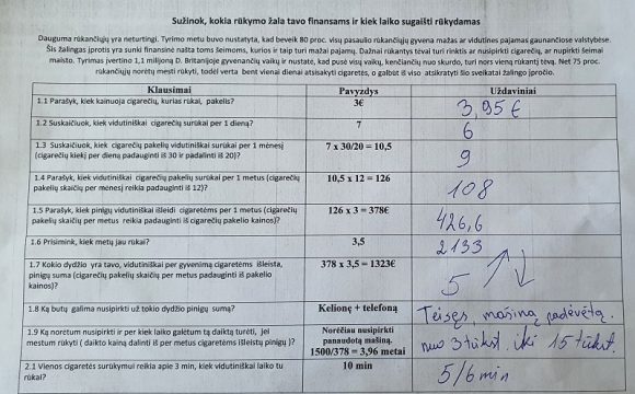 SVEIKOS GYVENSENOS DIENA
