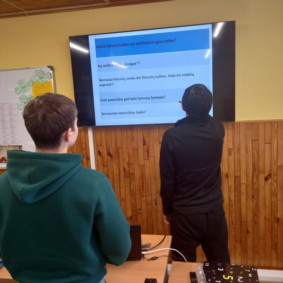 CENTRE PAMINĖTA TARPTAUTINĖ GIMTOSIOS KALBOS DIENA