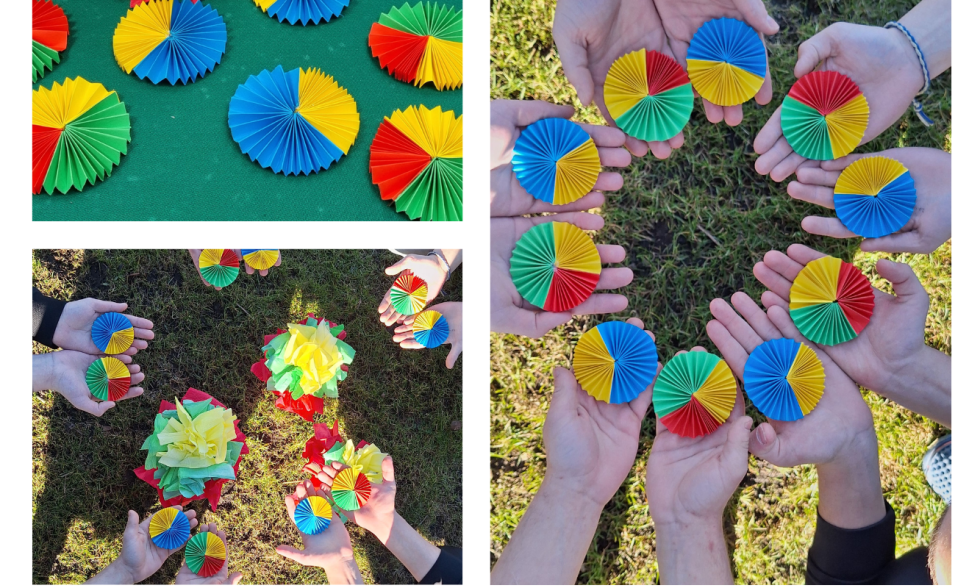 Centro mokiniai dalyvavo pilietinėje iniciatyvoje ,,Gyvasis tautos žiedas“