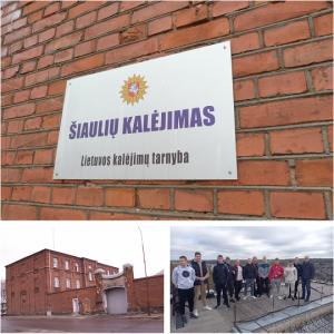 CENTRO MOKINIŲ&nbsp; IŠVYKA Į ŠIAULIŲ KALĖJIMĄ