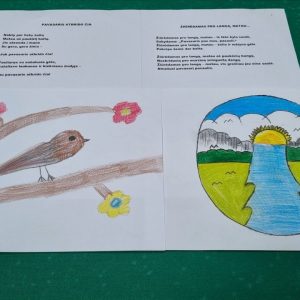Centro mokiniai dalyvavo eilėraščių konkurse ,,Pavasario daina“ Centro mokiniai dalyvavo eilėraščių konkurse ,,Pavasario daina“