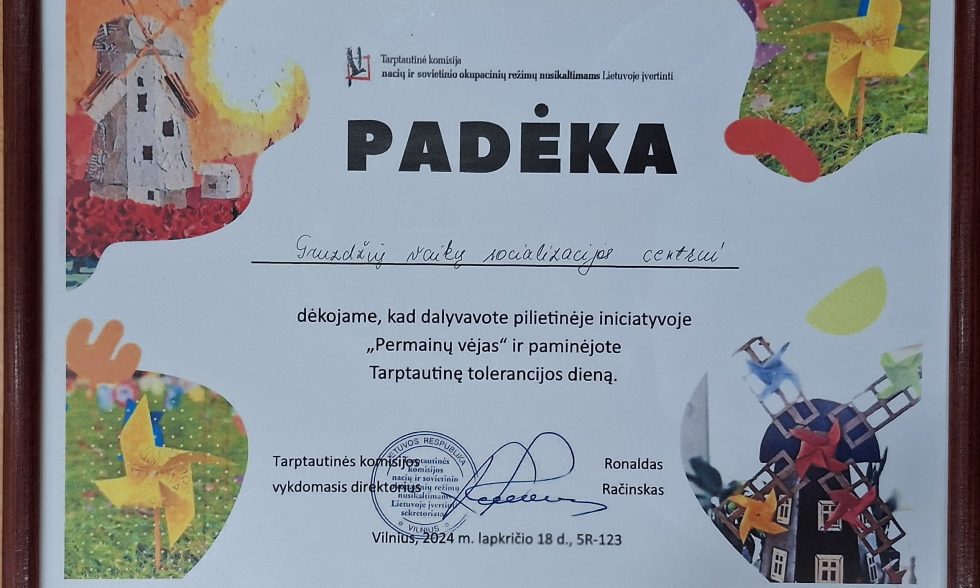 &nbsp;PILIETINĖ INICIATYVA&nbsp; ,,PERMAINŲ VĖJAS“