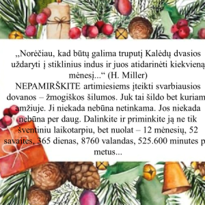 Tebūna šios Kalėdos ypatingos!