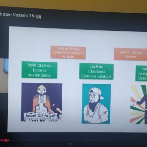 VASARIO 16-OJI – LIETUVOS GIMTADIENIS