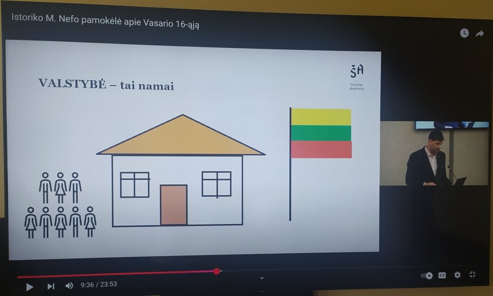 VASARIO 16-OJI – LIETUVOS GIMTADIENIS