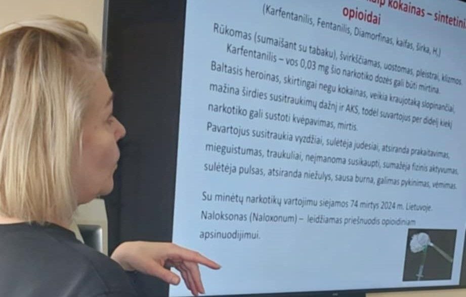 SUSITIKIMAS SU LEKTORE GIEDRE FROLOVIENE