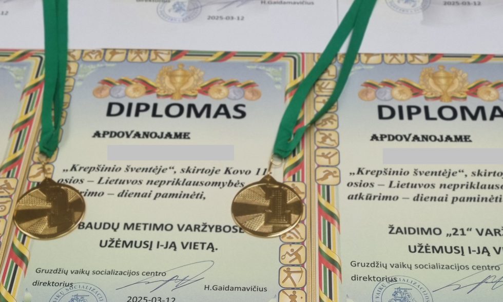 KREPŠINIO DIENA CENTRE