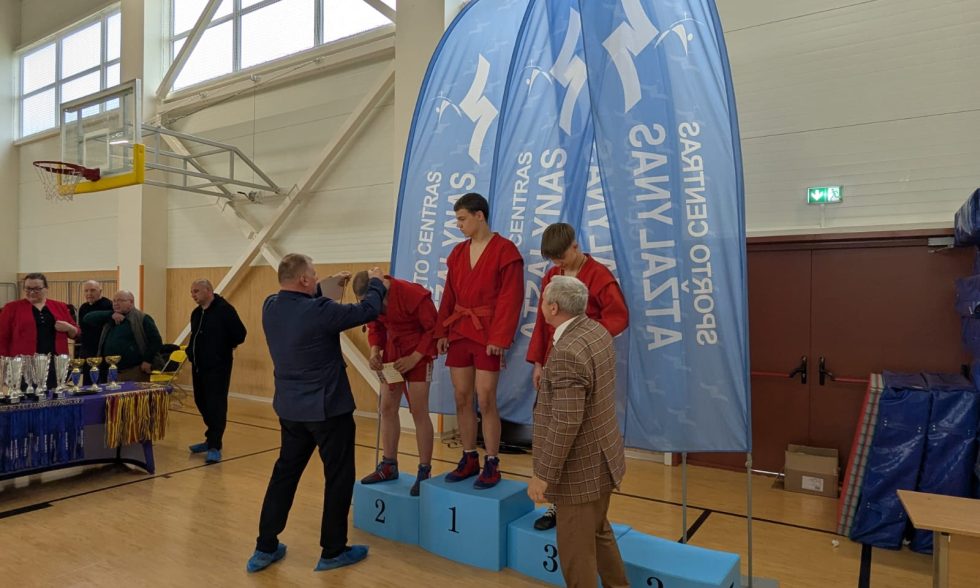 LIETUVOS SAMBO KADETŲ ČEMPIONATO DALYVIS – CENTRO MOKINYS