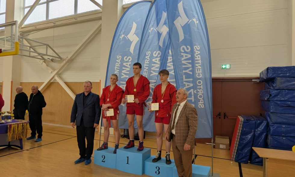 LIETUVOS SAMBO KADETŲ ČEMPIONATO DALYVIS – CENTRO MOKINYS