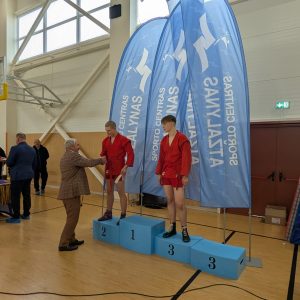 LIETUVOS SAMBO KADETŲ ČEMPIONATO DALYVIS – CENTRO MOKINYS