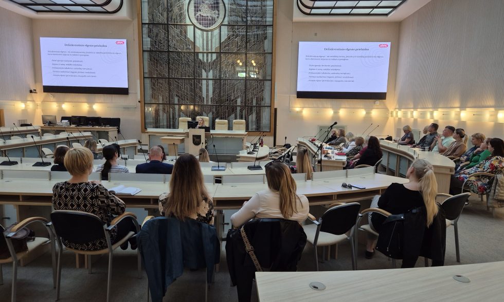 SEMINARAS KAUNO MIESTO IR RAJONO SPECIALISTAMS