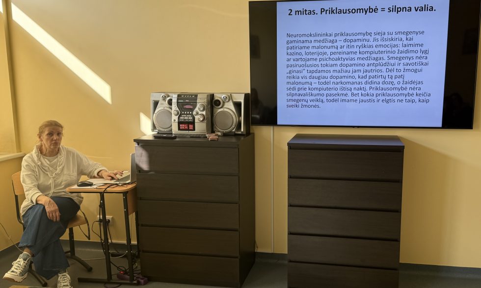 PREVENCINIS RENGINYS APIE PSICHIKĄ VEIKIANČIAS MEDŽIAGAS