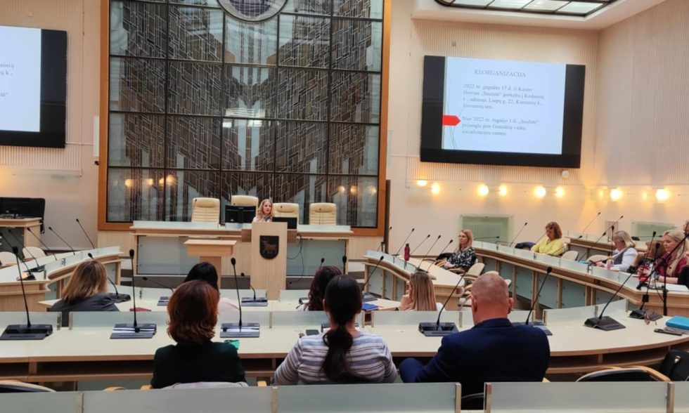 SEMINARAS KAUNO MIESTO IR RAJONO SPECIALISTAMS