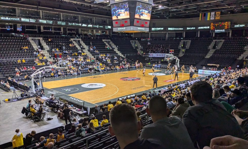 IŠVYKA Į ŠIAULIŲ ARENĄ