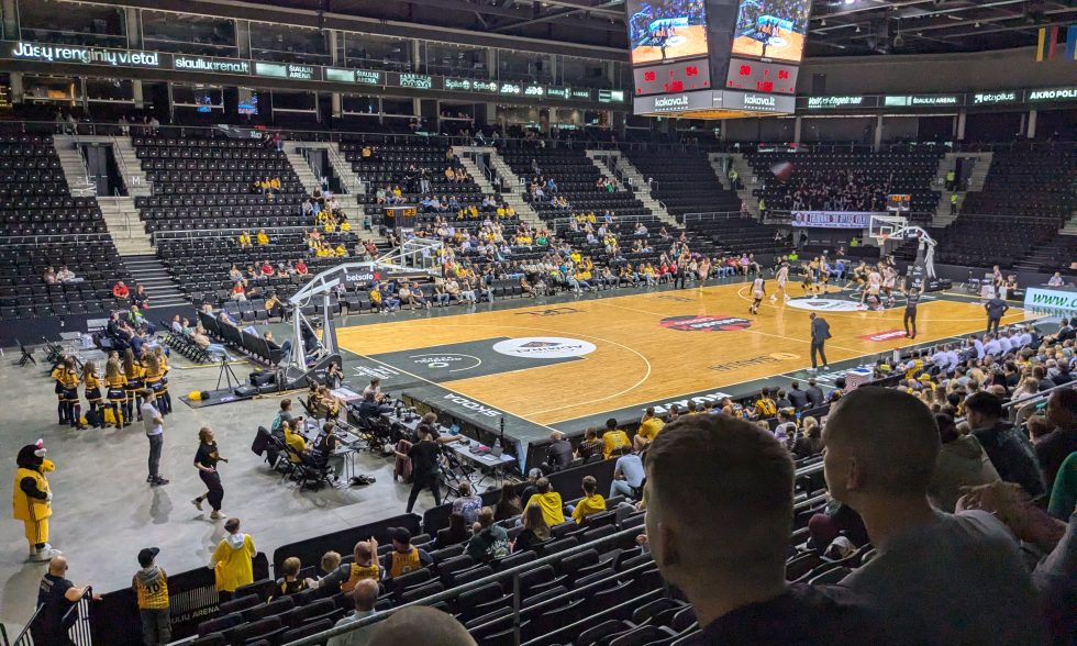 IŠVYKA Į ŠIAULIŲ ARENĄ