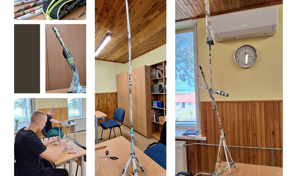 NETRADICINĖ MATEMATIKOS PAMOKA: AUKŠČIAUSIO BOKŠTO STATYBOS IŠŠŪKIS