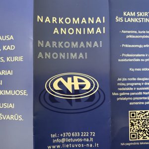 Susitikimas su savanorėmis iš narkomanų anonimų bendruomenės