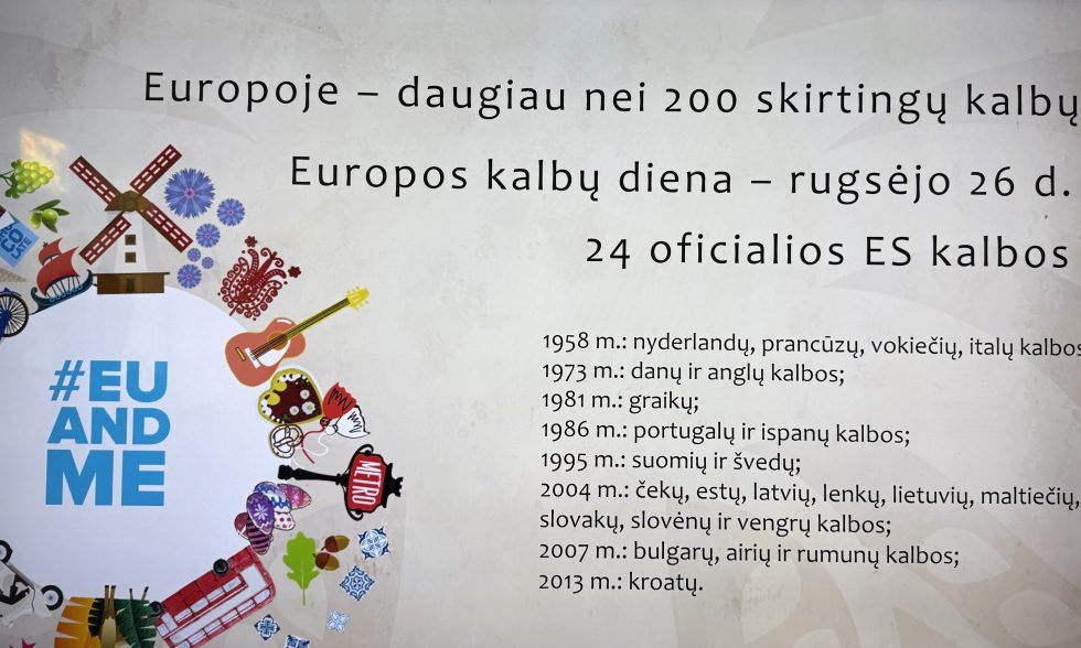 EUROPOS KALBŲ DIENA