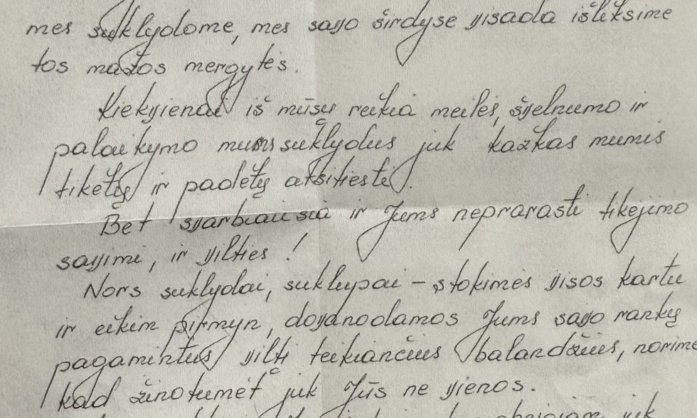 SUSITIKIMAS SU KUNIGU