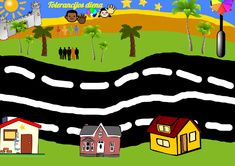 Mokiniai stato Tolerancijos gatvę: nuo diskusijų iki skaitmeninių projektų