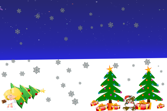 Kalėdinės atvirutės, sukurtos informatikos pamokose