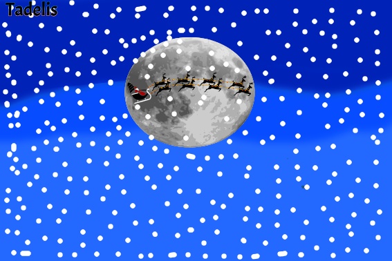 Kalėdinės atvirutės, sukurtos informatikos pamokose