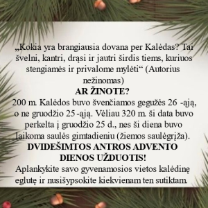 Advento kalendorius