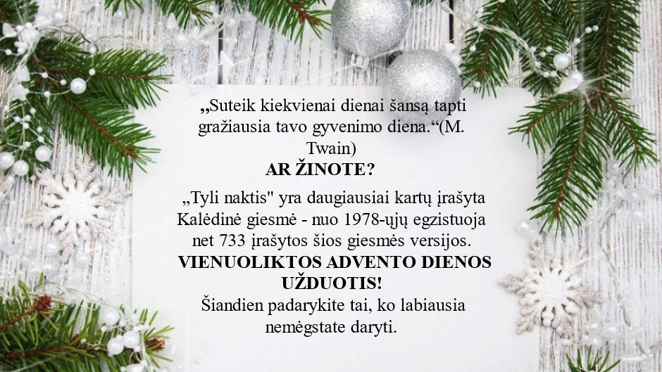 image Advento kalendorius