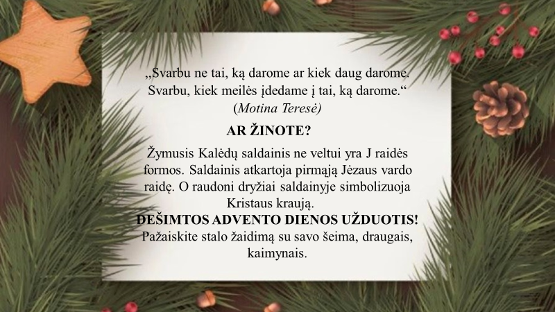 image Advento kalendorius