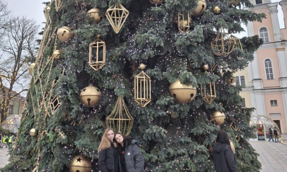 KALĖDŲ LAUKIMO AKIMIRKA KAUNO SENAMIESTYJE