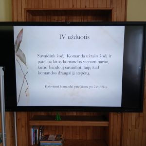 Centre paminėta gimtosios kalbos diena