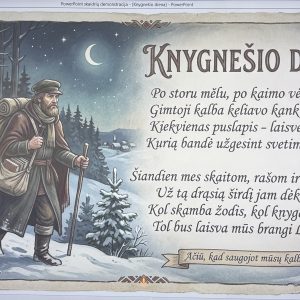 KNYGNEŠIŲ DVASIA GYVA IR ŠIANDIEN
