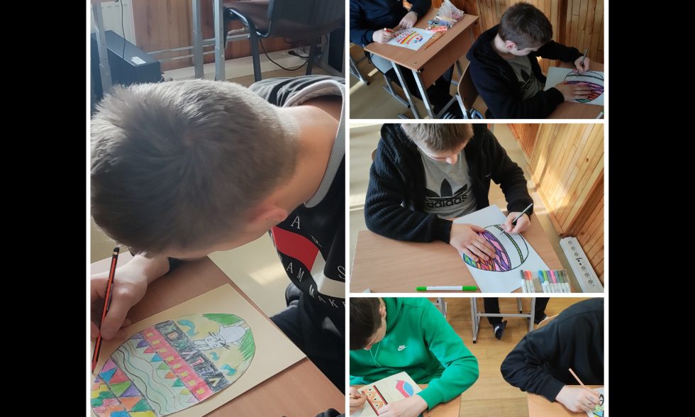 Šv.Velykų papročiai ir tradicijos dailės pamokose