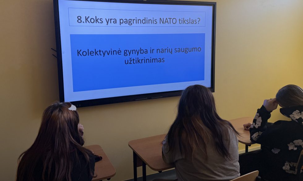 IMG_4542 KARTU SAUGŪS: LIETUVA NATO ALJANSE