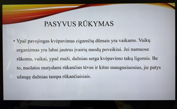 PASAULINĖ DIENA BE TABAKO