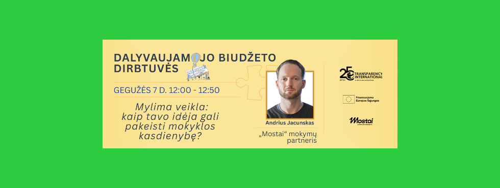 resizeplus_1000033175 Seminarai „Kaip pristatyti idėją, kad ją atsimintų?“ ir „Mylima veikla: kaip tavo idėja gali pakeisti mokyklos kasdienybę?“.