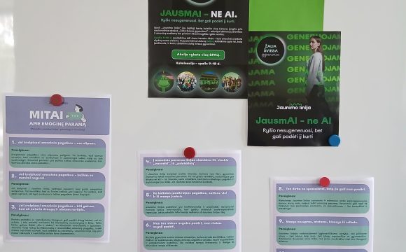 Žalią šviesą gyvenimui uždegame ir mes!