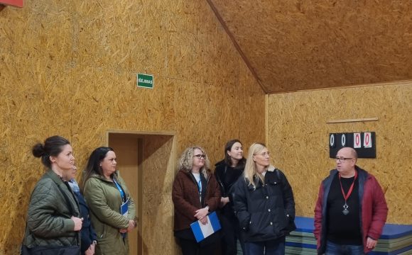 Vaiko teisių apsaugos specialistų vizitas Centre