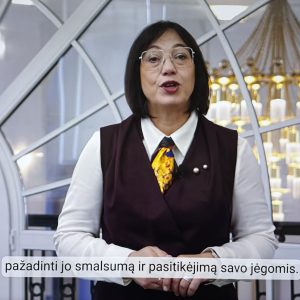 AČIŪ, MOKYTOJAU!